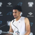 Bryce Young At Training Camp