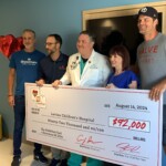 Olsen Gifts Check To Levine