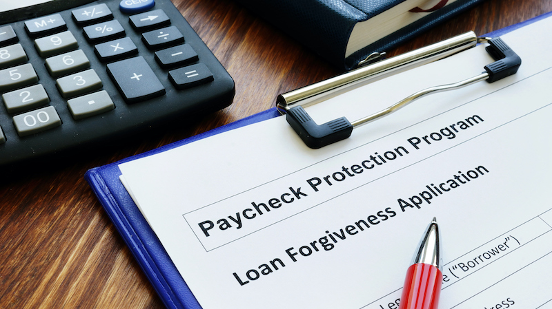 Paycheck Protection Program Ppp Loan For Small Business Forgiveness Application.