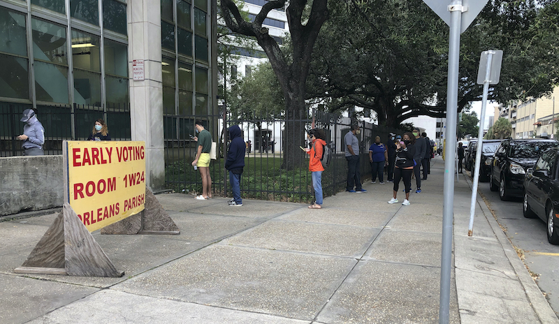 Election 2020 Voting New Orleans