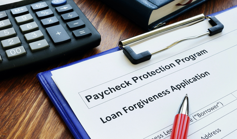 Paycheck Protection Program Ppp Loan For Small Business Forgiveness Application.