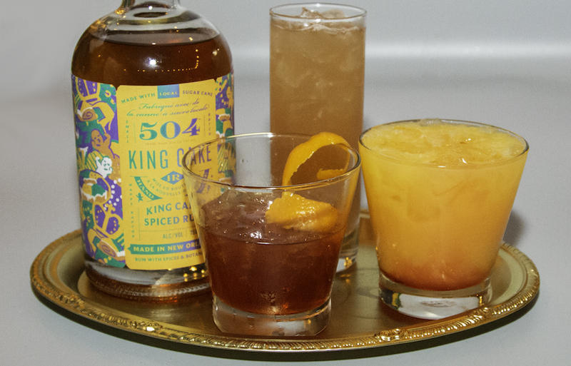 504king Cake Bottle With Selection Of Cocktails