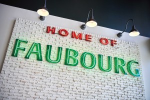 Faubourg Brewery Neon Sign