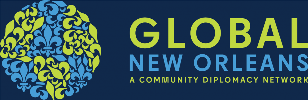 Global New Orleans Logo On Dark 2021