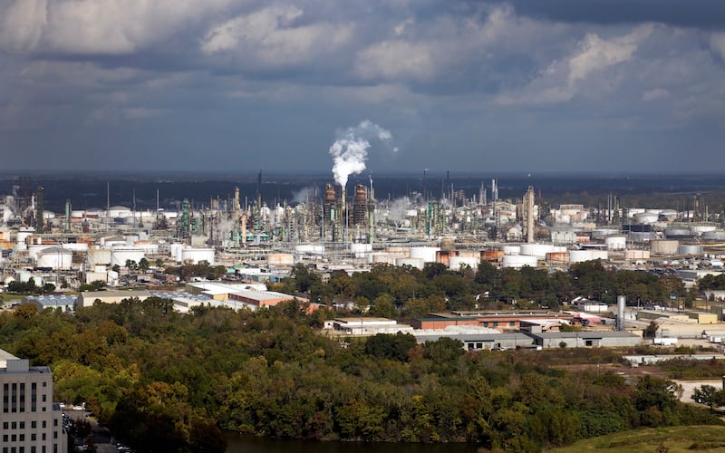 Industrial Area Of Baton Rouge