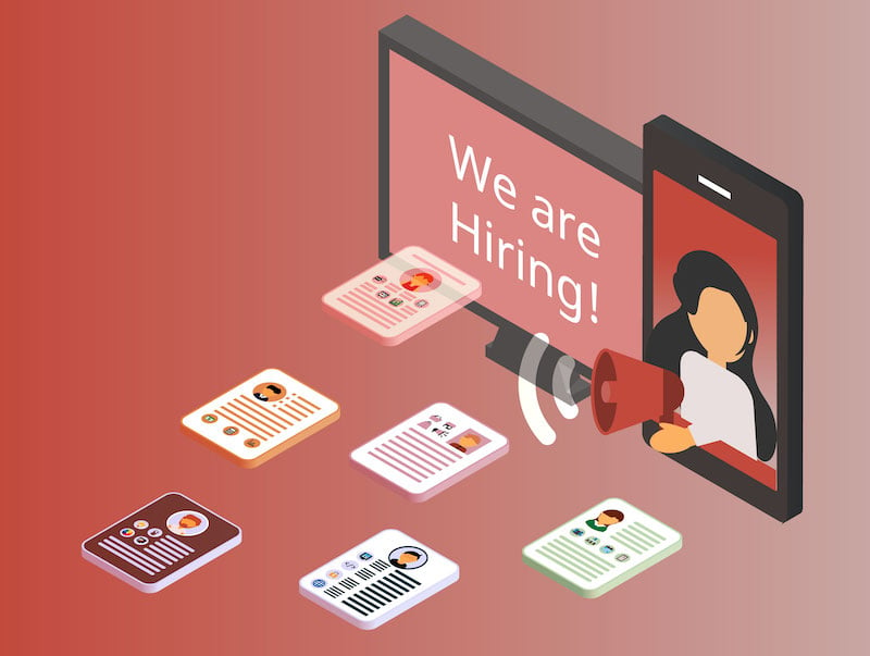 Virtual Job Fair Or Virtual Career Fair From Smartphone To Recruit Talent Online