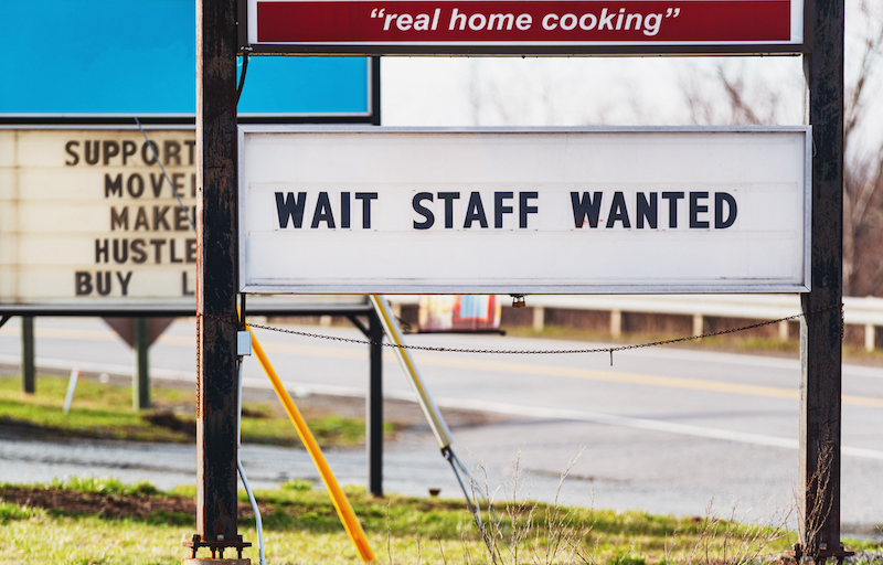 Restaurant Wait Staff Wanted