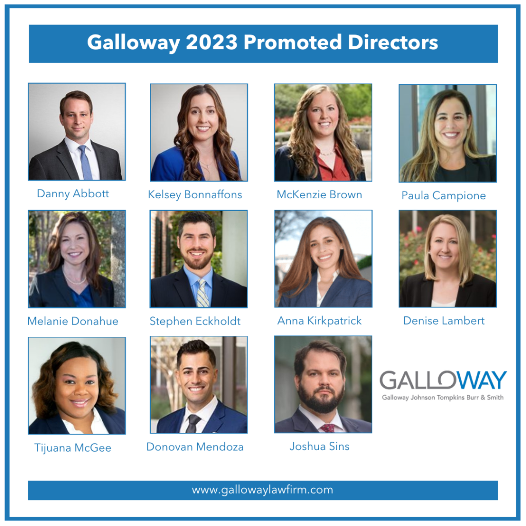 Galloway Announces 11 New Directors 1