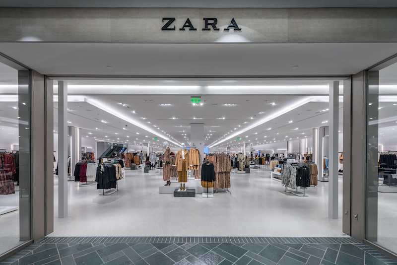 nearest zara clothing store