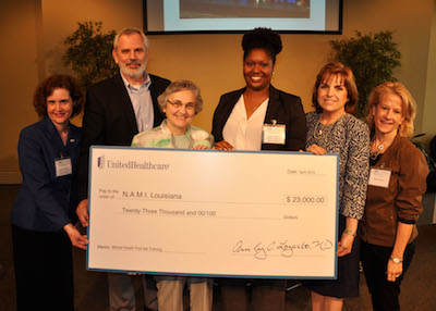 NAMI Receives $23,000 Check From UnitedHealthcare ...