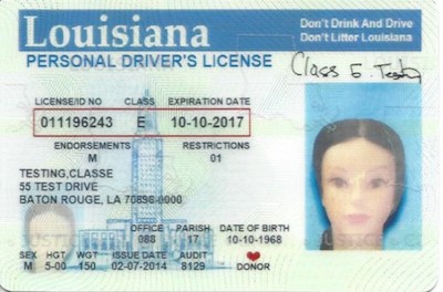 Louisiana REAL ID
