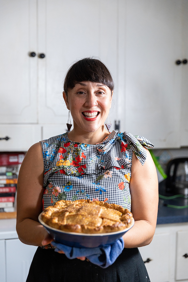 From Pen to Pan The Story Behind Milk Glass Pie Charlotte Magazine