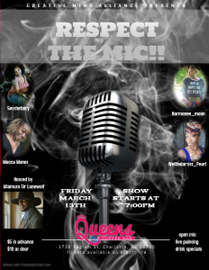Respect the Mic Series @ Queens Coffee Bar | | |