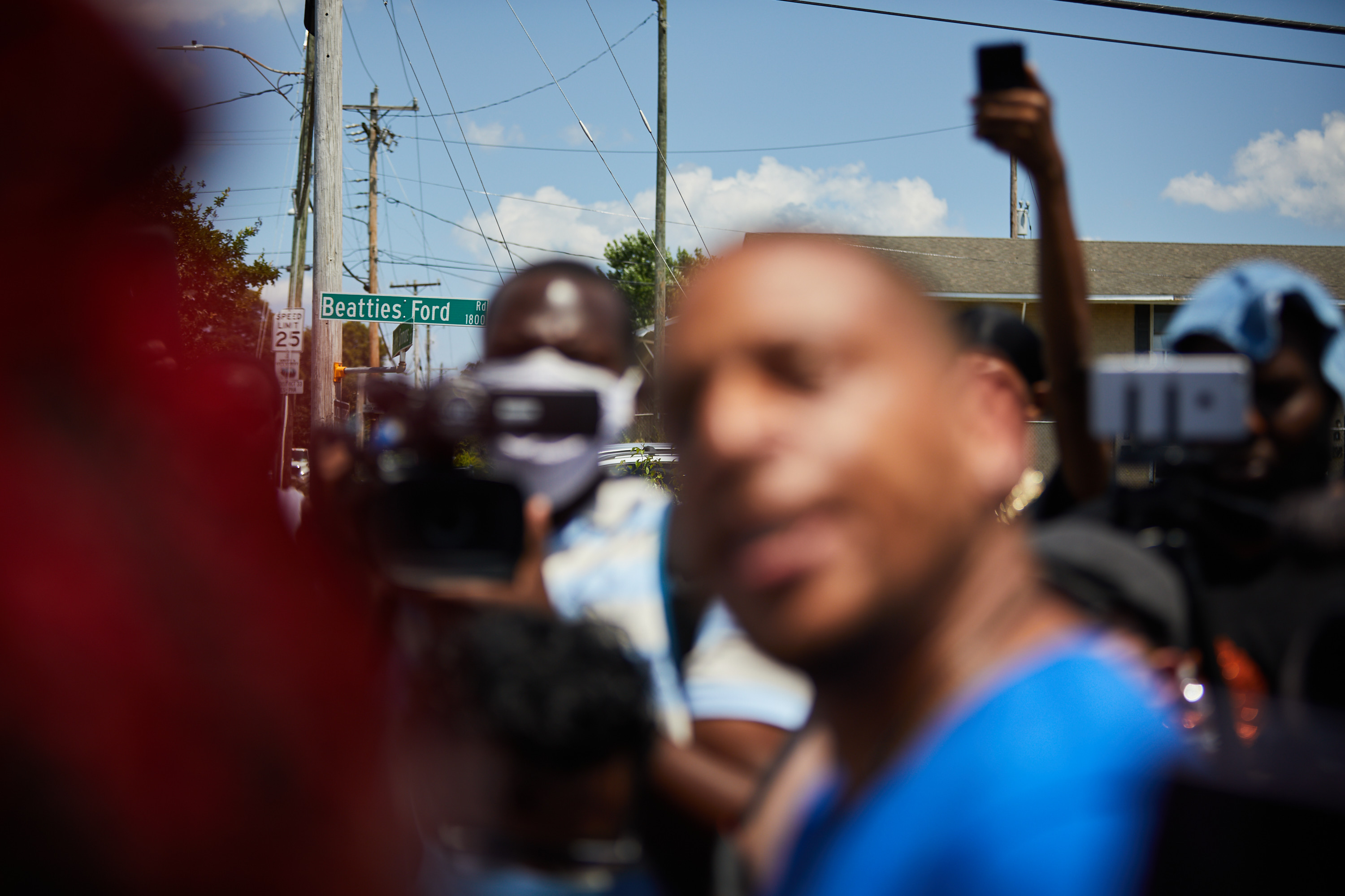 GALLERY Community Responds to Early Monday Shooting on Beatties Ford