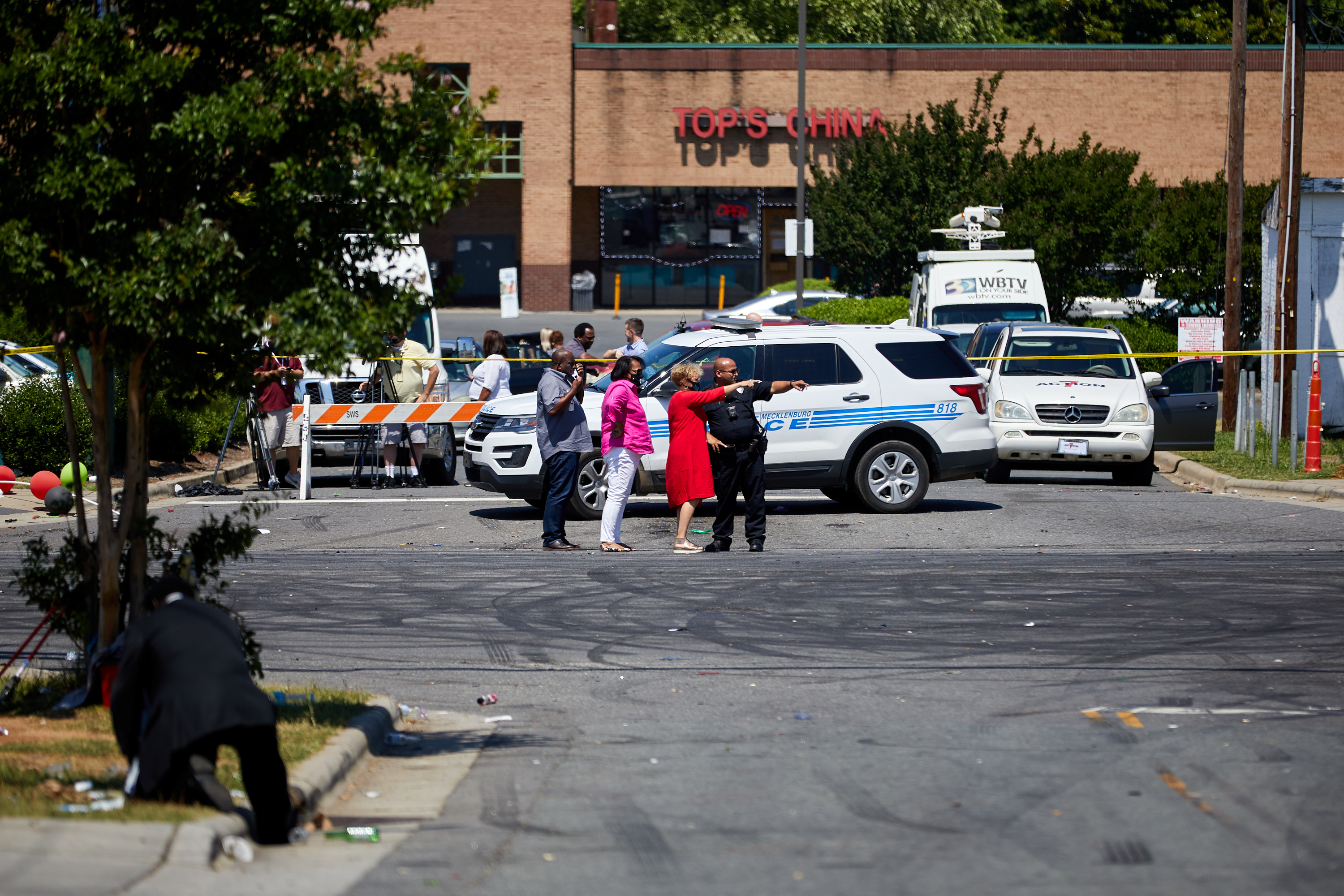 GALLERY Community Responds to Early Monday Shooting on Beatties Ford