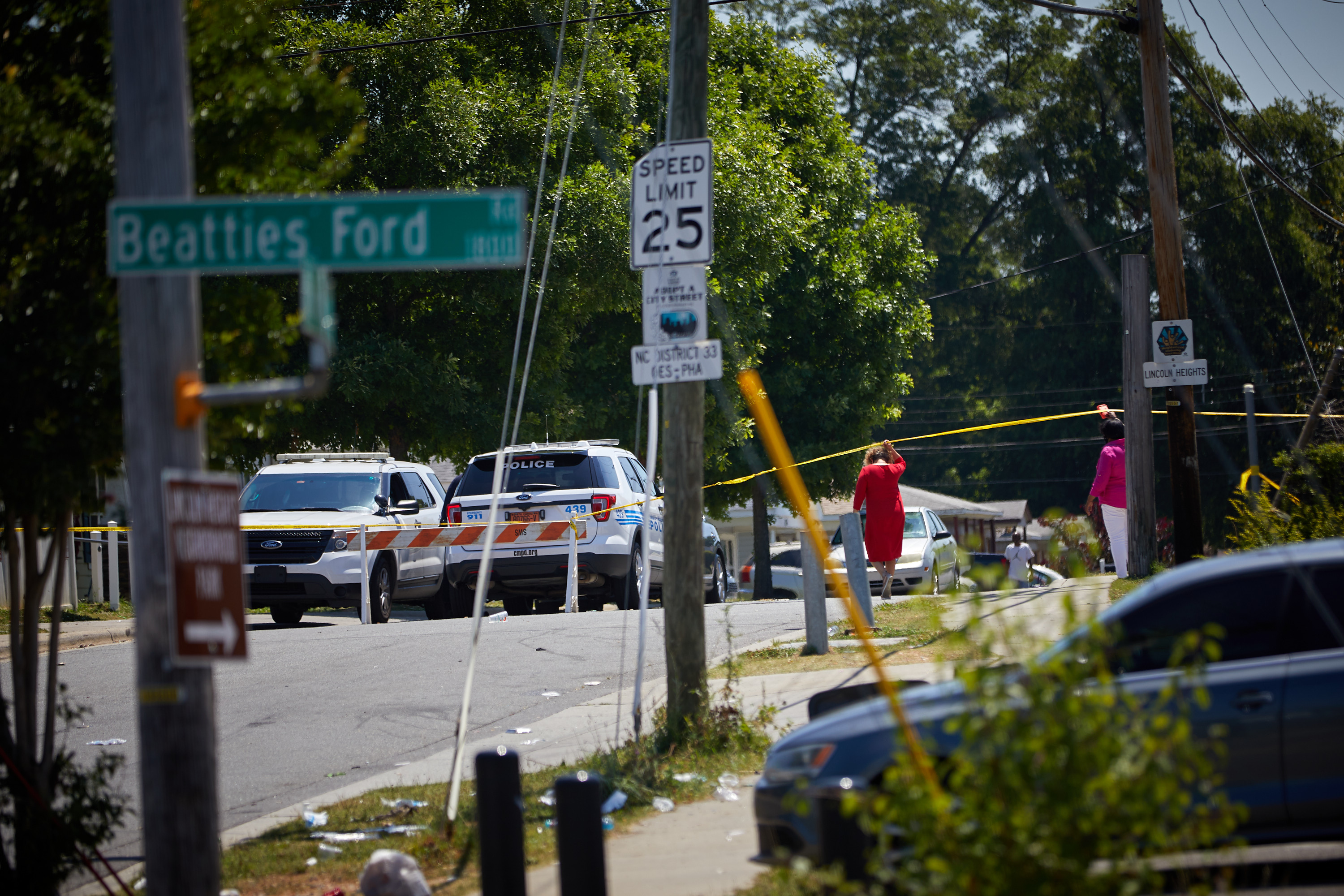 GALLERY: Community Responds to Early Monday Shooting on Beatties Ford ...