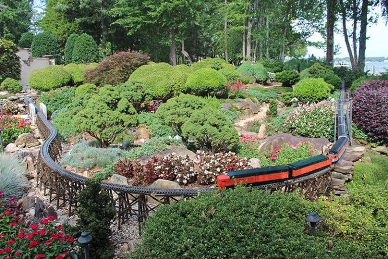 One Track Mind The Making Of A Massive Garden Train Set In Mooresville