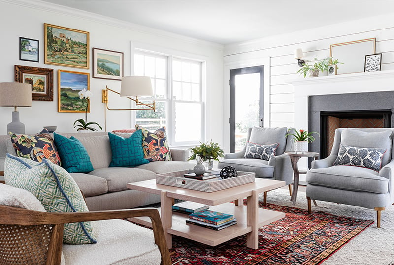 Room We Love: A Living Room in Foxcroft - Charlotte Magazine