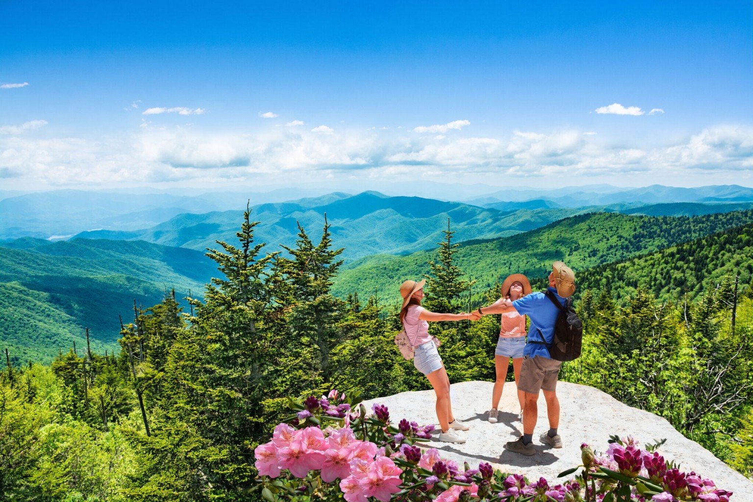 Bucket List: Visit Nc's Famous Three Peaks From One Base Camp