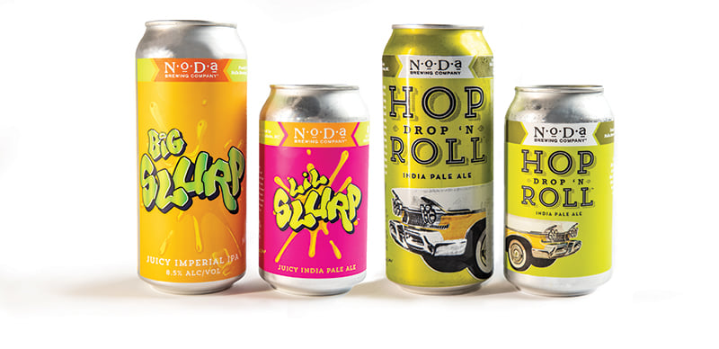 Charlotte, North Carolina February 09, 2023 : Nora Brewery In Charlotte Nc.is Now Offering 12oz Cans. Photographed By Peter Taylor In Charlotte, Nc. February 09, 2023.
