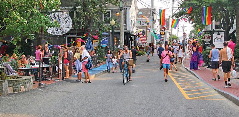 Commercial Street Provincetown Credit Paul Scharff