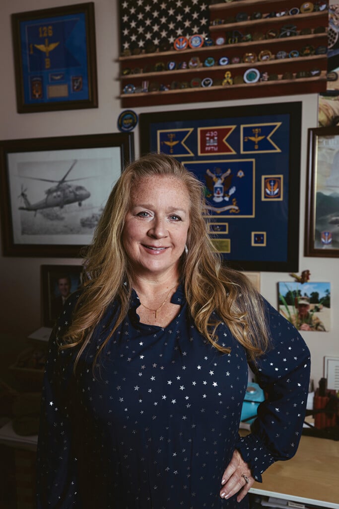 first female army pilot in nc