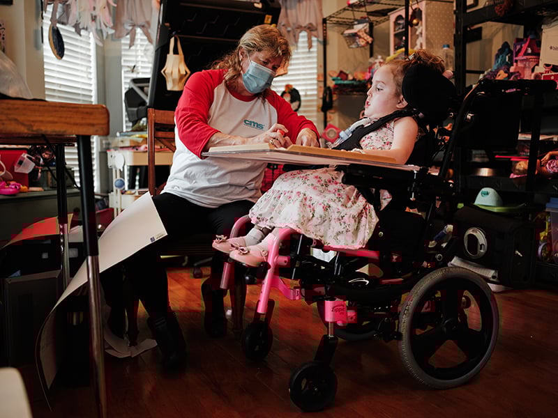 cms hospital and homebound, mental health