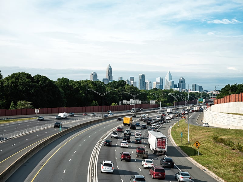 charlotte traffic