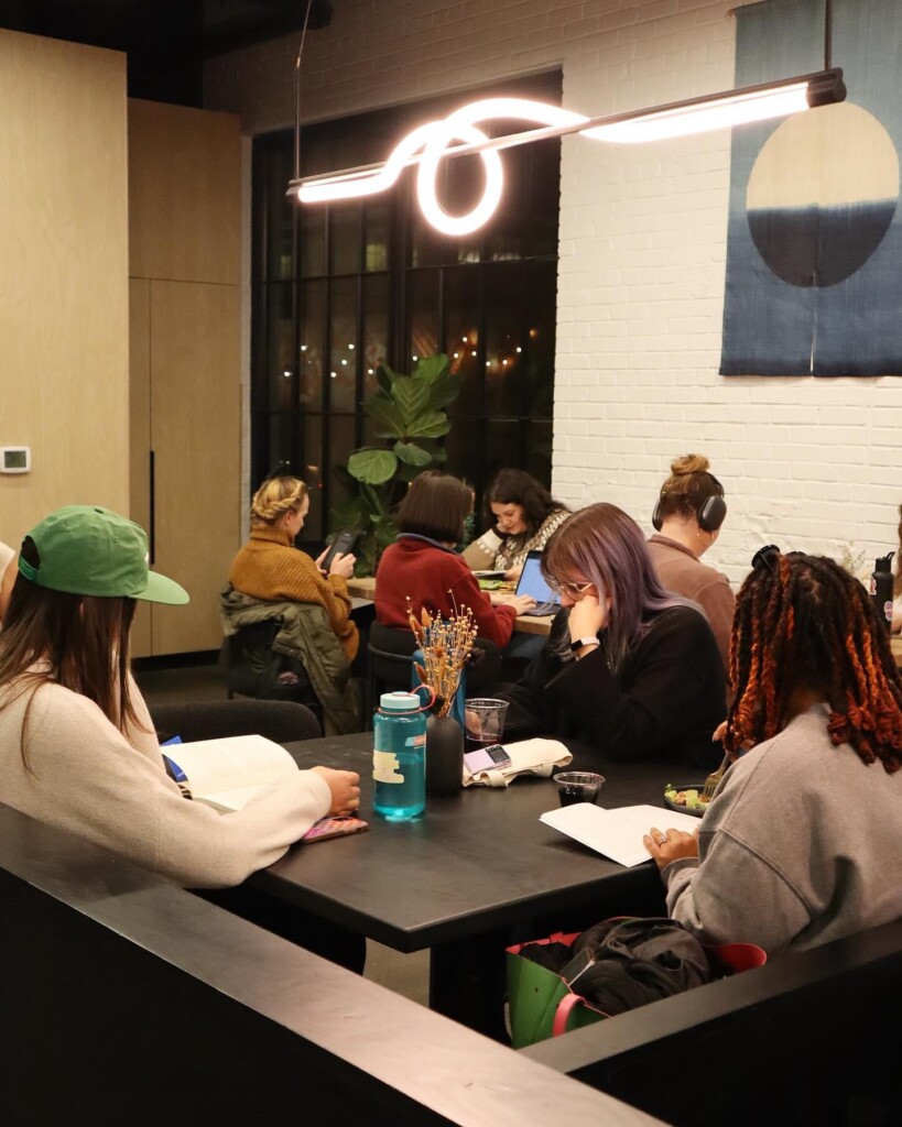 introvert happy hour silent book club