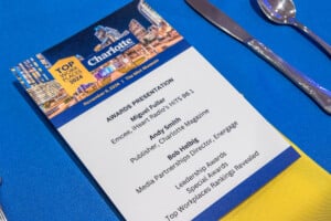 Charlotte Magazine's 2024 Top Workplaces Awards.