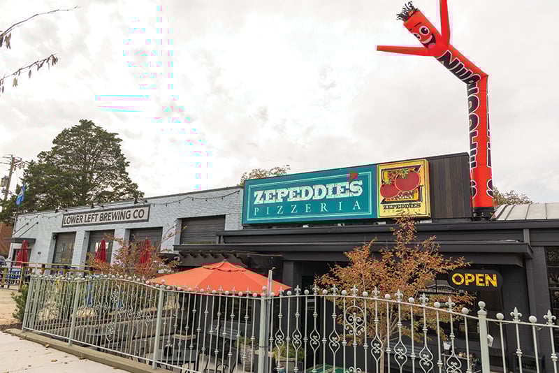 Charlotte Nc, November 06, 2024 Zepeddie’s Pizzaria