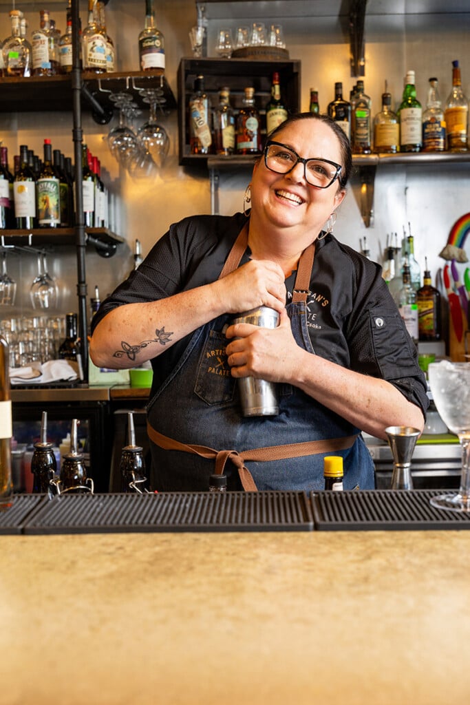 Charlotte, Nc,, April 18 2025 Christa Csoka With Some Whiskey Drinks For The Women Of Whiskey Series Photographed By Peter Taylor In Charlotte, Nc, April 18, 2025