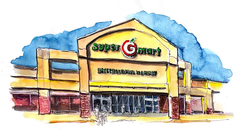 Asian market charlotte Super G Exterior