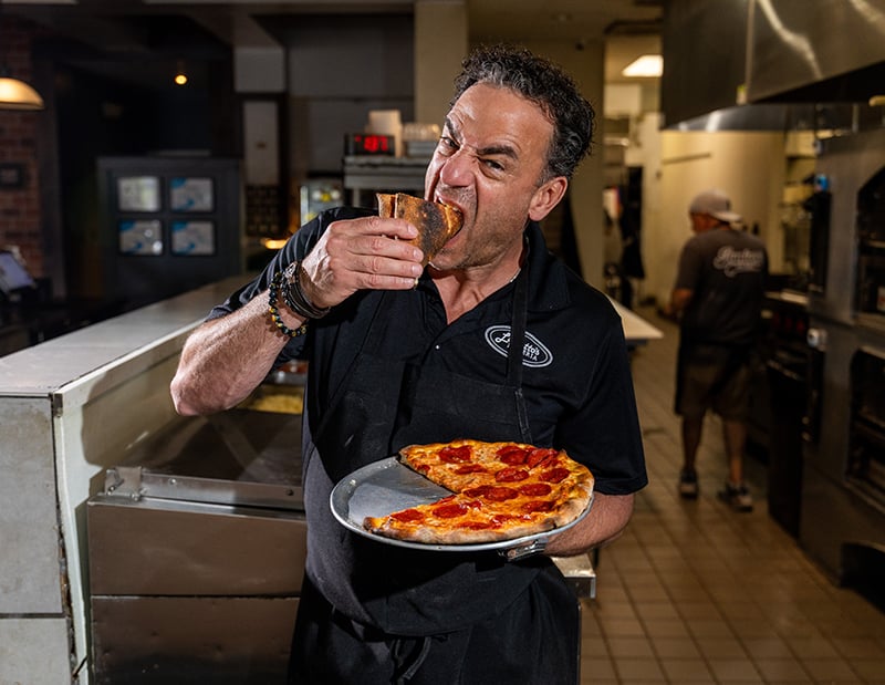 Charlotte, Nc, May 13 2025 Spinello's Pizza Mike Libretto Photographed By Peter Taylor In Charlotte, Nc, May 13, 2025