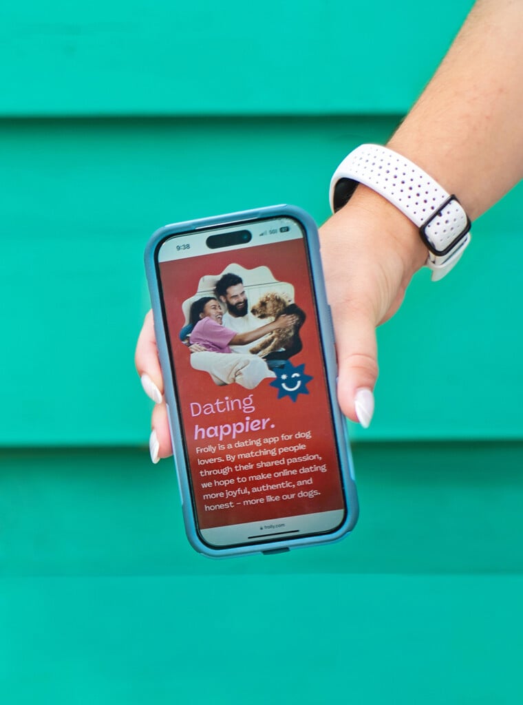 Frolly Story a dating app for dog lovers