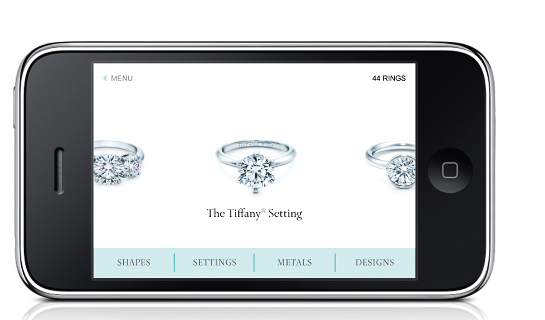 The Tiffany Co. Engagement Ring Finder iPhone App Charlotte