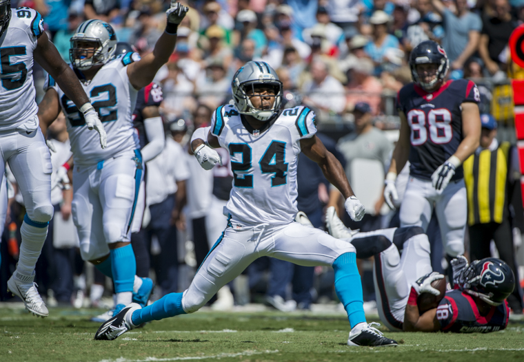 Panthers CB Josh Norman on if he expected more snaps: 'Inshallah'