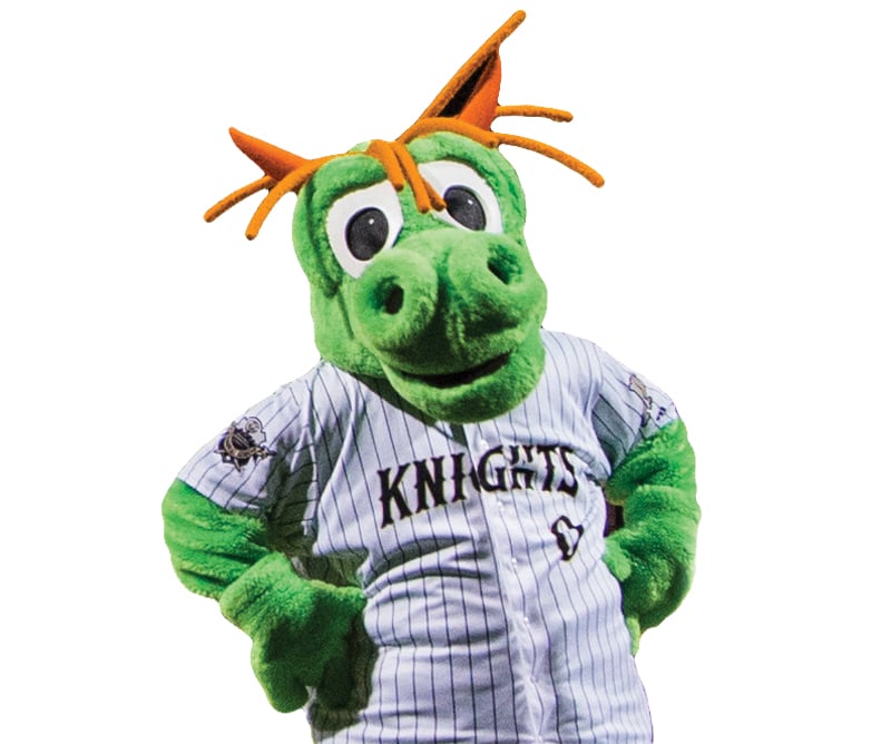 Charlotte Knights Plush Mascot