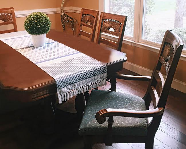 DIY: Reupholster Your Dining Room Chairs - Charlotte Magazine
