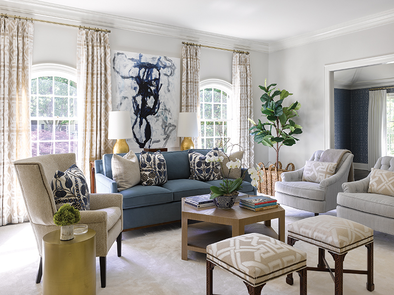 Before + After: Modern Tradition in Foxcroft - Charlotte Magazine