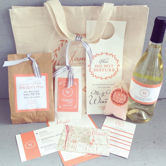 Creating the ultimate welcome bags for your wedding guests 