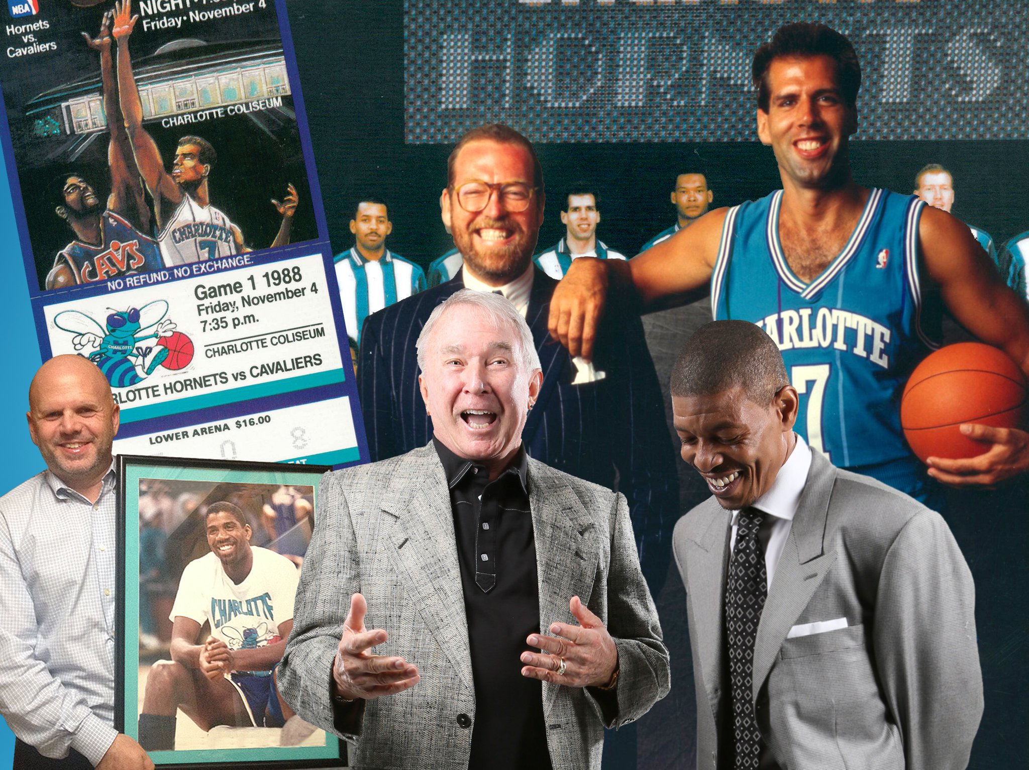 The Place Went Nuts': An Oral History of the 1988 Charlotte Hornets -  Charlotte Magazine