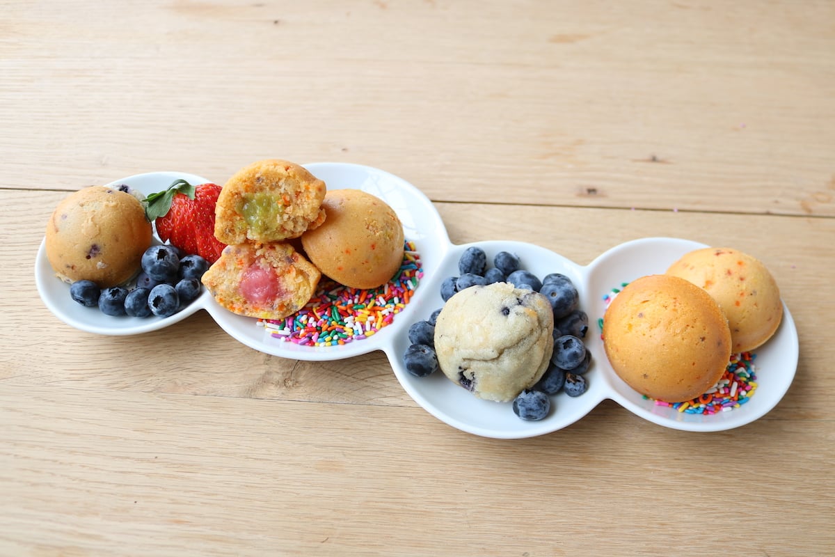 These Mini Stuffed Pancake Balls Make Breakfast Time the Best