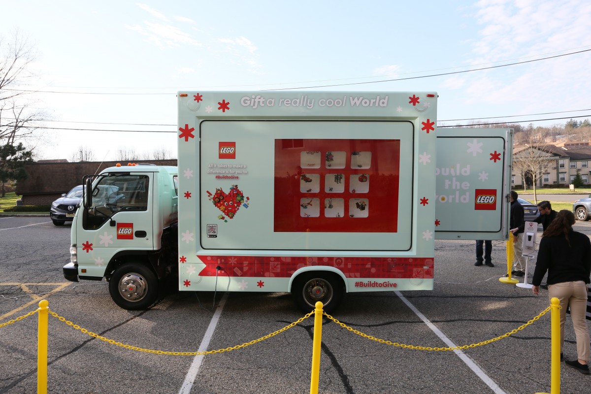 Lego holiday truck new arrivals