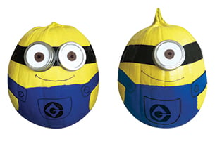 minion pumpkins