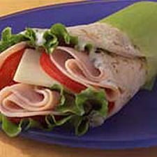 Easy Turkey Wrap Sandwich