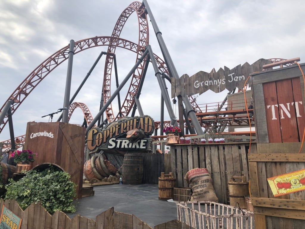 Carowinds Launches Copperhead Strike Charlotte Parent