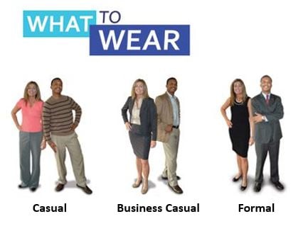 difference between formal and casual wear