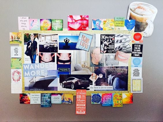 Vision Board: Organized and Achievable - Alive for Life Coaching