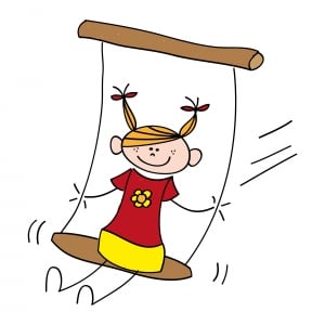 1394937 Girl On A Swing